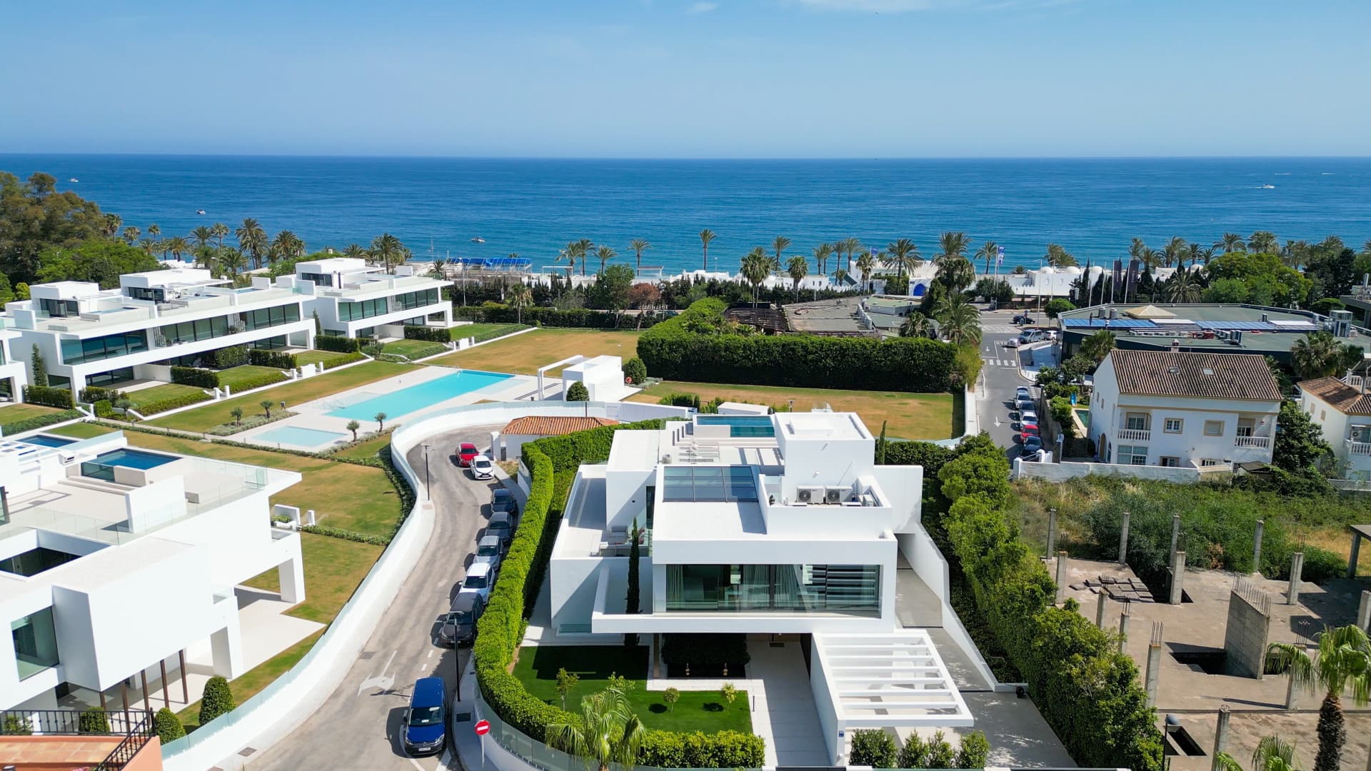 Luxe villa in de Golden Mile van Marbella met prachtig uitzicht op zee — photo 1