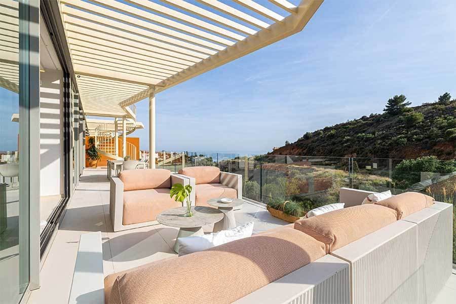 Ático de llave en mano con vistas panorámicas al mar en La Capellania, Benalmádena — photo 1