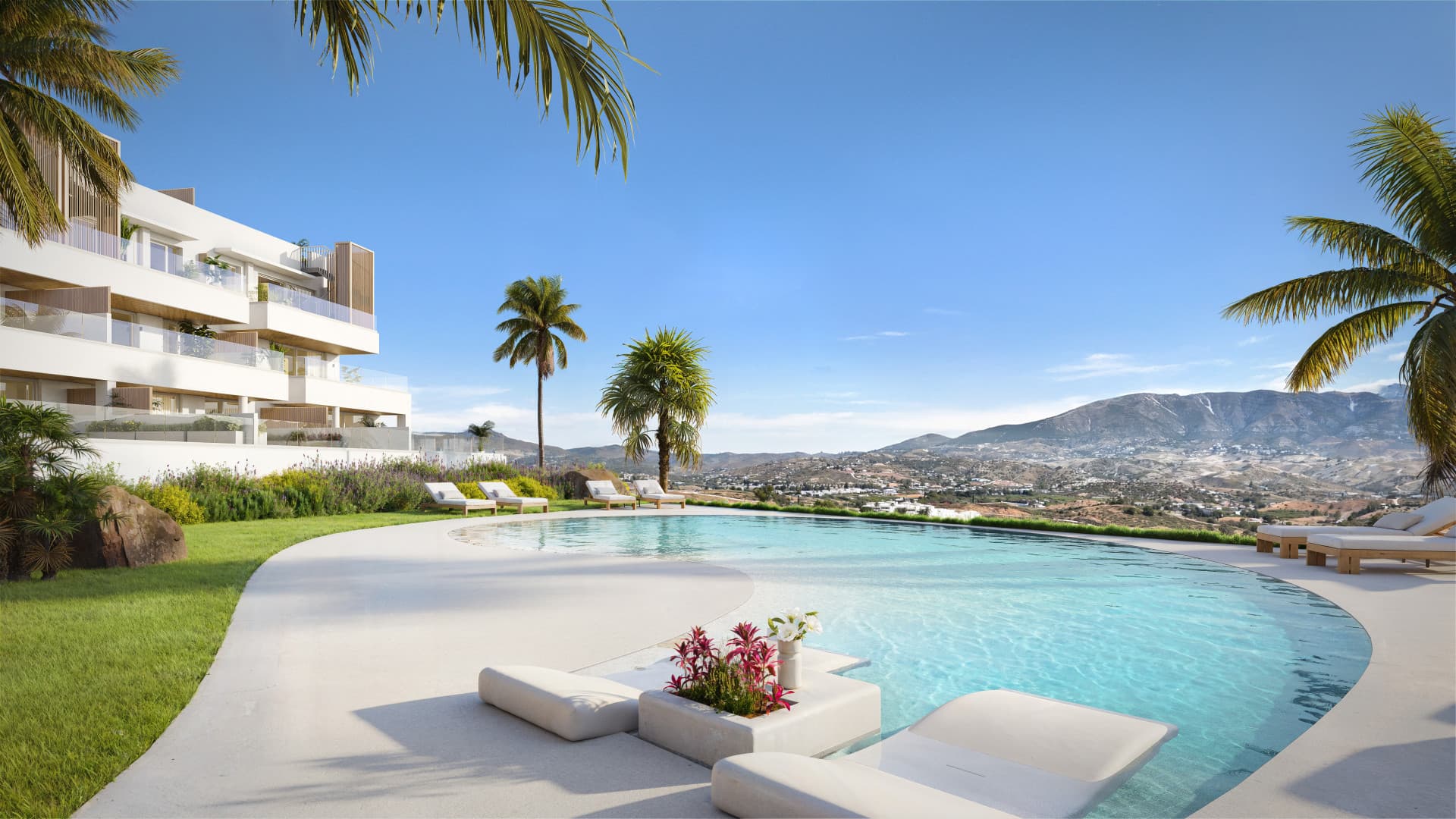 Elegante y moderno apartamento en planta baja con vistas panorámicas en Mijas Golf — photo 1