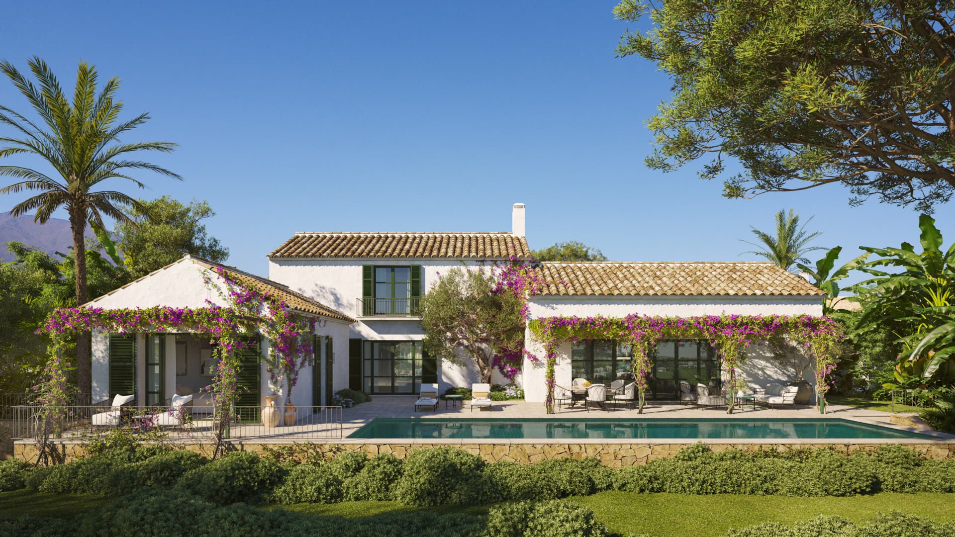 Luxuriöse andalusische Villa in Finca Cortesin, Casares — photo 1