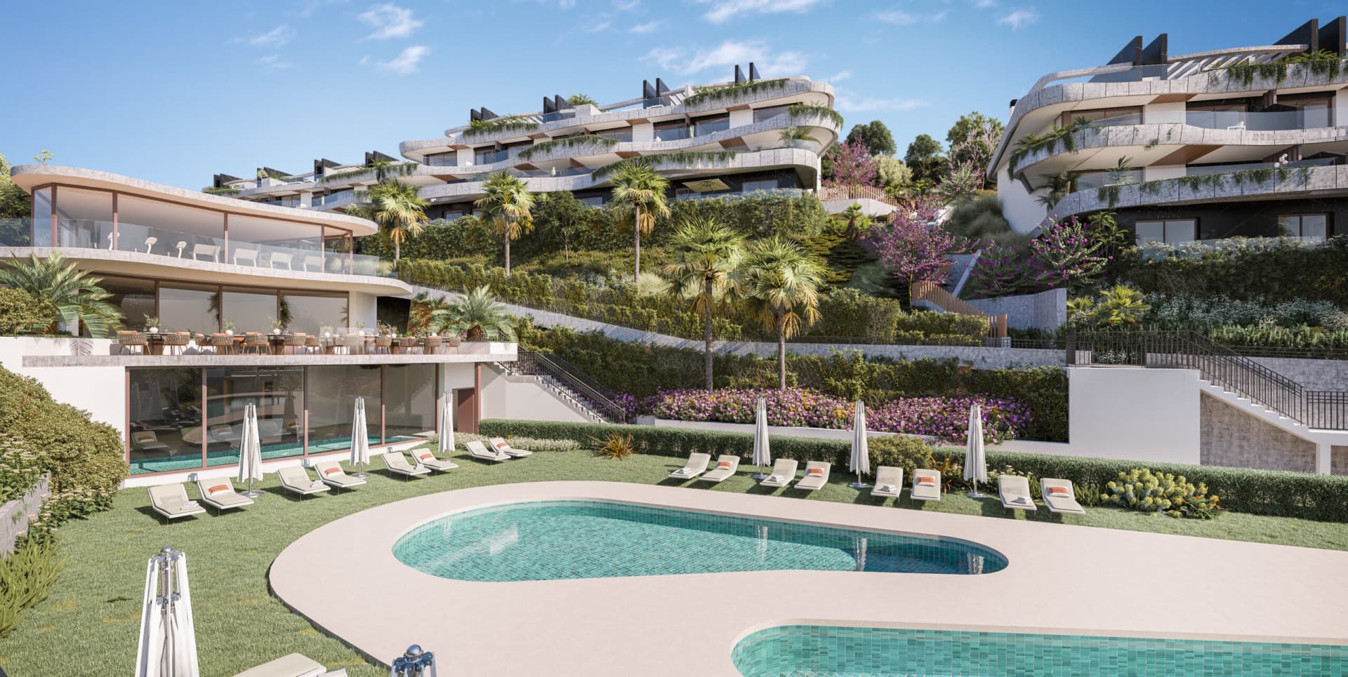 Ático de dúplex de nueva construcción en Elviria Hills, Marbella Este — photo 1