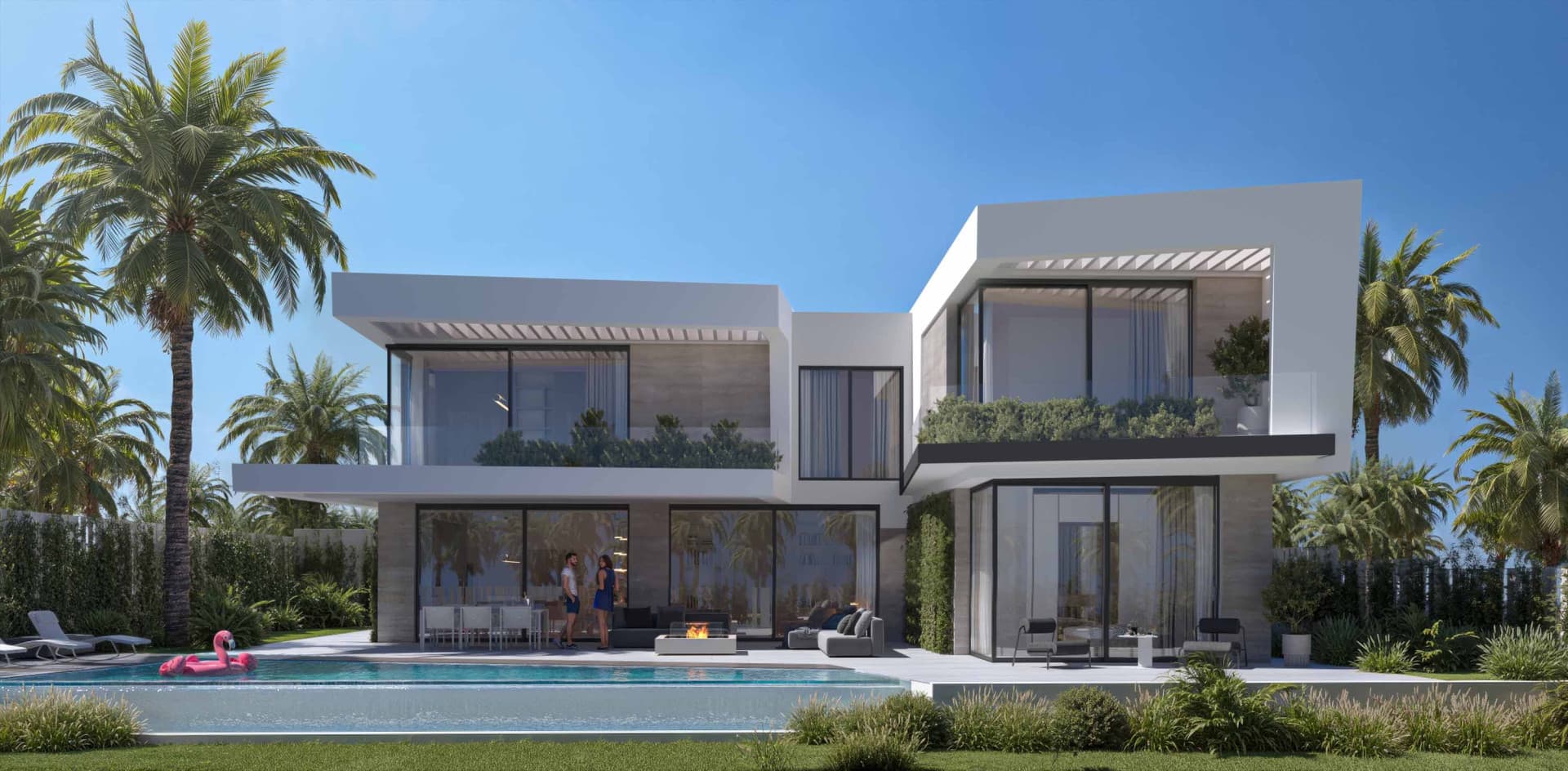 Luxe moderne villa met 5 slaapkamers met panoramisch uitzicht op zee in Calahonda, Mijas Costa — photo 1