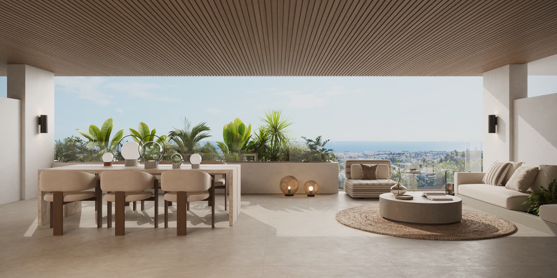 Ático nuevo dúplex de lujo en El Padron, Estepona Este con vistas panorámicas — photo 1