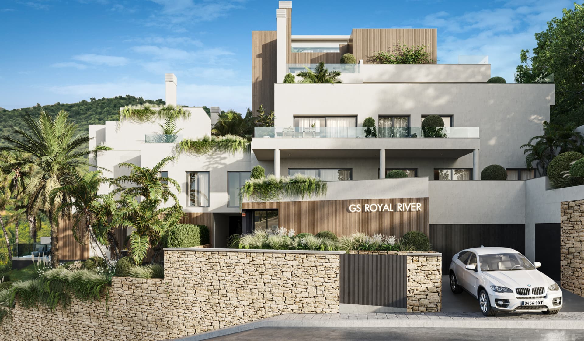Luxusneues Duplex Penthouse mit privatem Pool und Panoramablick — photo 1