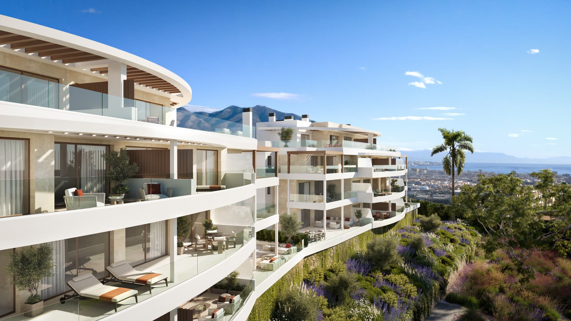Luxe Off Plan Appartement met panoramisch uitzicht in Las Lagunas, Mijas Costa — photo 1