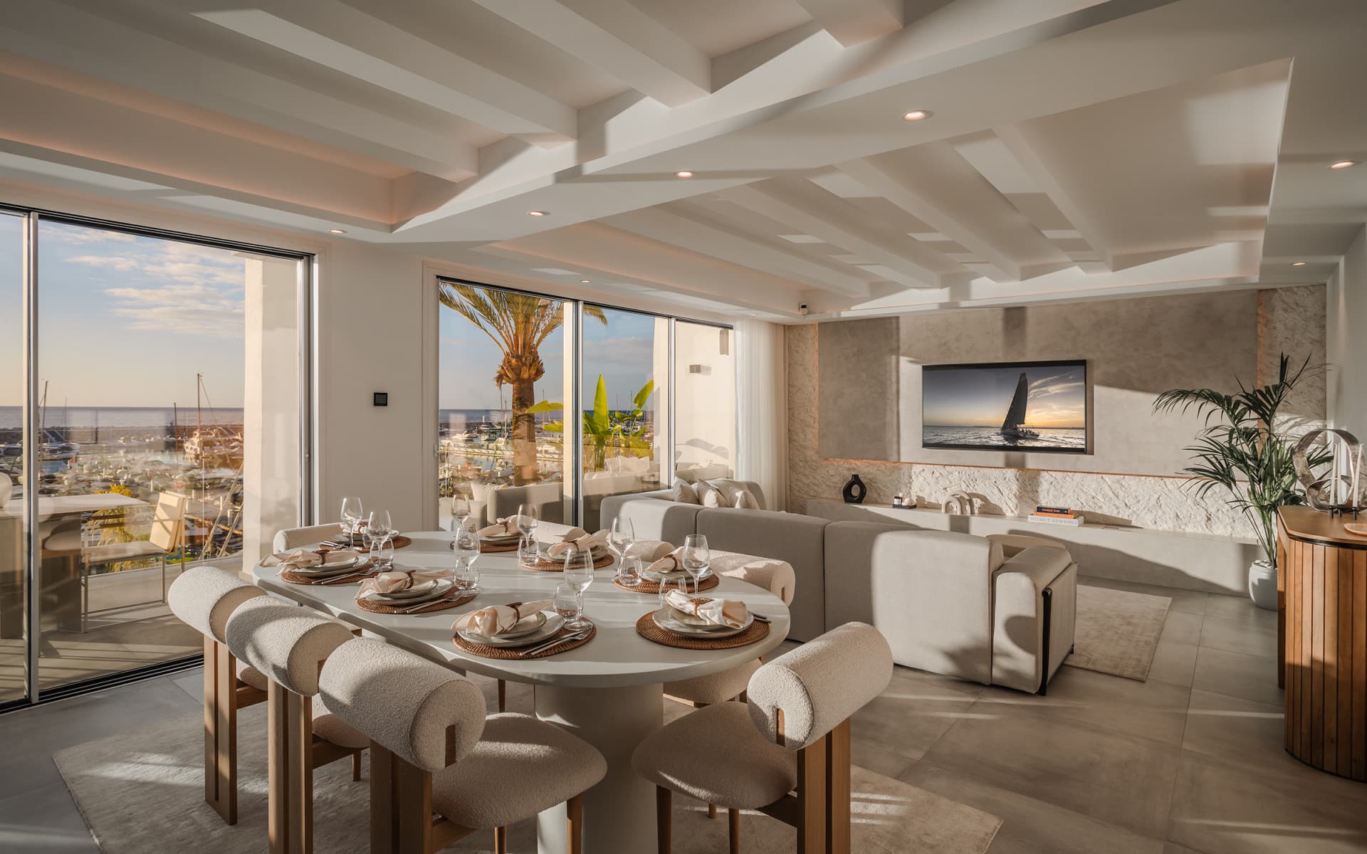 Prachtig appartement aan het strand in Puerto Banús, Marbella — photo 1