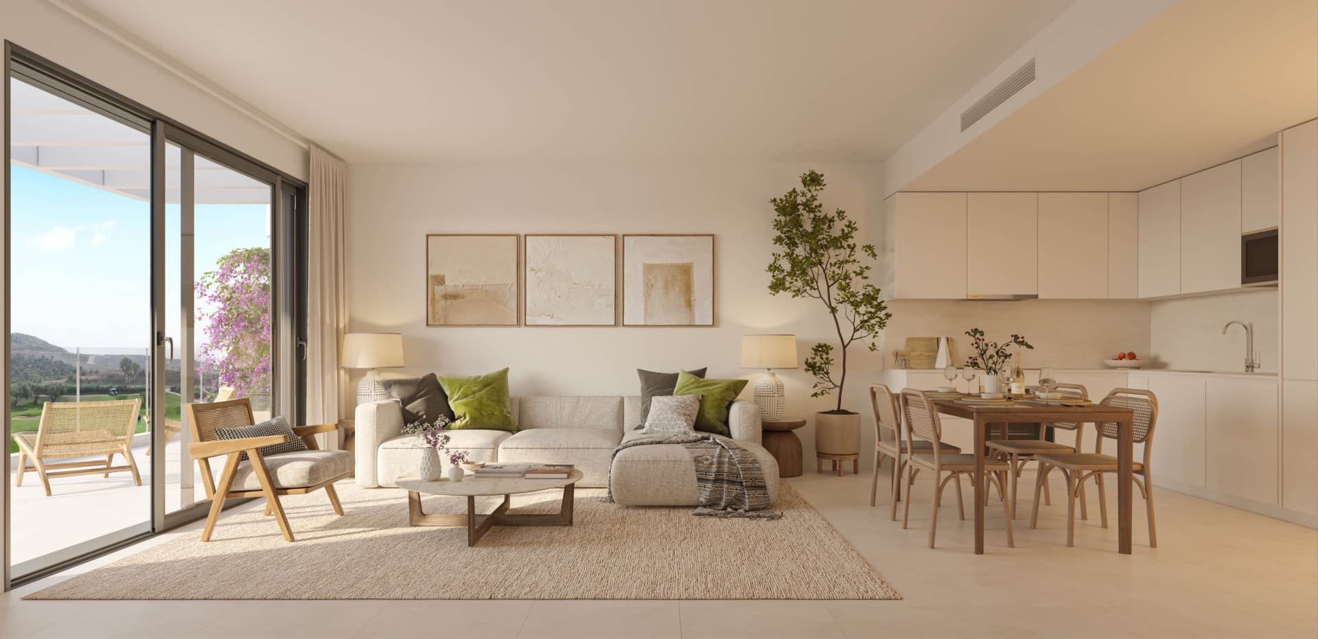 Moderne Luxus Erdgeschoss-Apartment in Mijas Costa mit außergewöhnlichen Annehmlichkeiten — photo 1