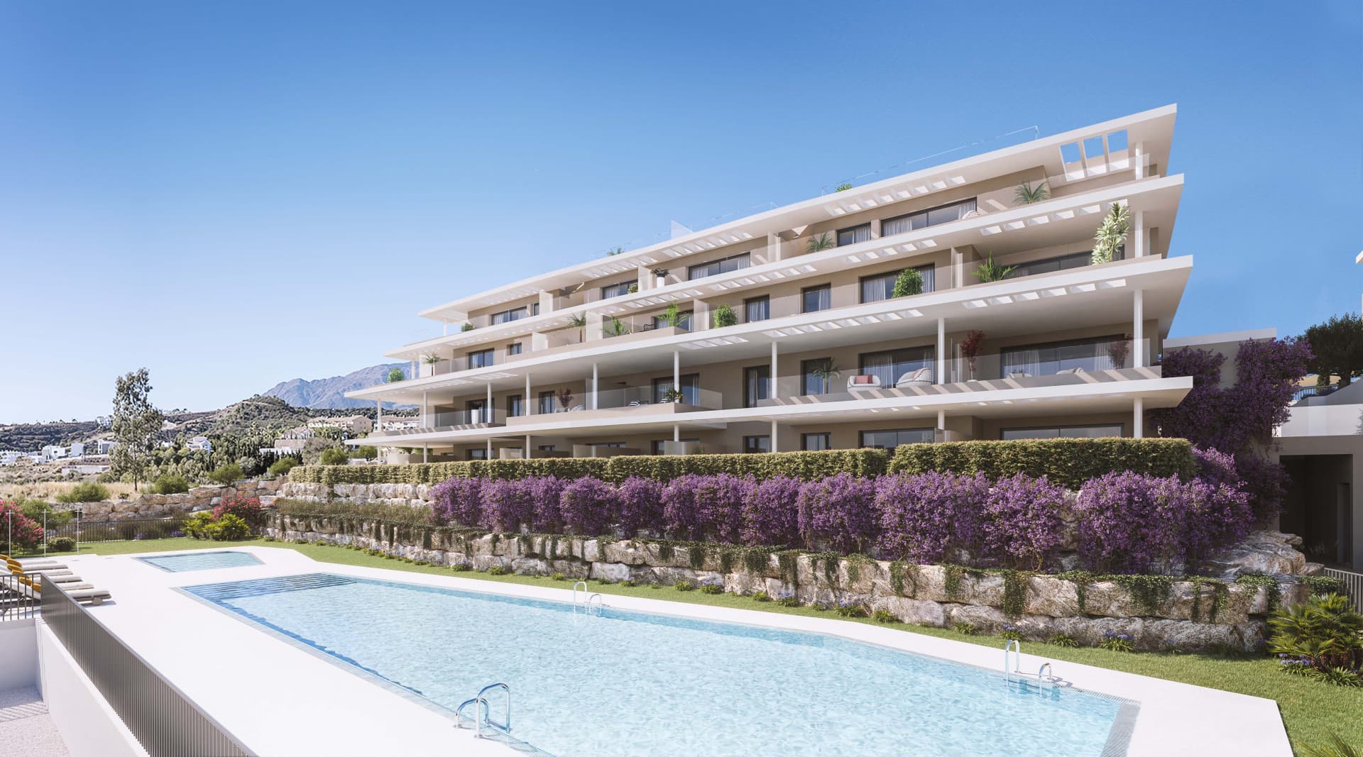 Luxe appartement met privé tuin in Estepona Oost — photo 1