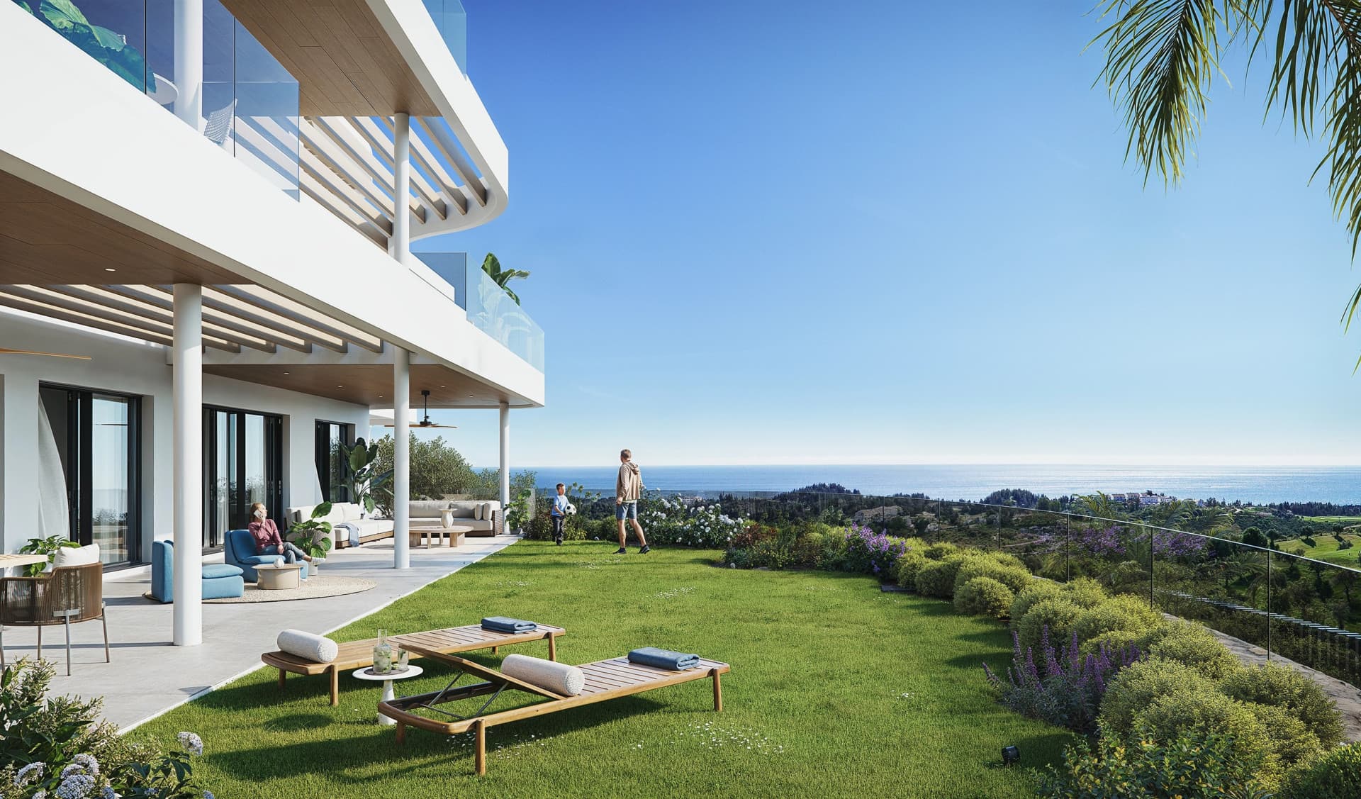 Lujoso Apartamento Planta Baja con Vistas panorámicas en Las Lagunas, Mijas Costa — photo 1