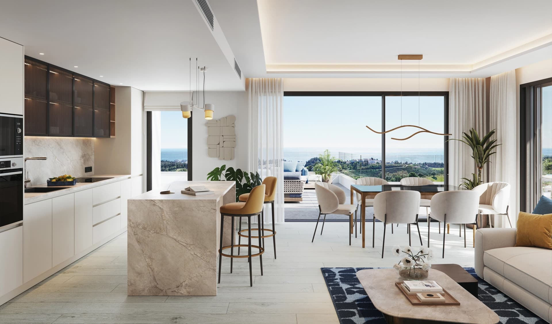 Luxe Penthouse met panoramisch uitzicht in Las Lagunas, Mijas Costa — photo 1